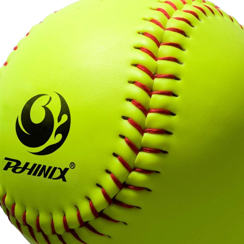 PHINIX Fast-Pitch Softballs Cork Core for Practice, Competitions 11" & 12" Options (COR .47 / Comp.375) - Image 5